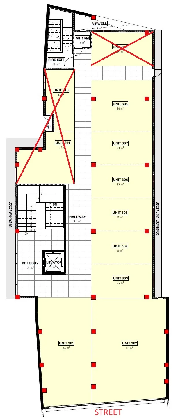 Industrial Timber Corporation (shaw Bldg) | 64sqm Commercial Space for Rent in Mandaluyong City