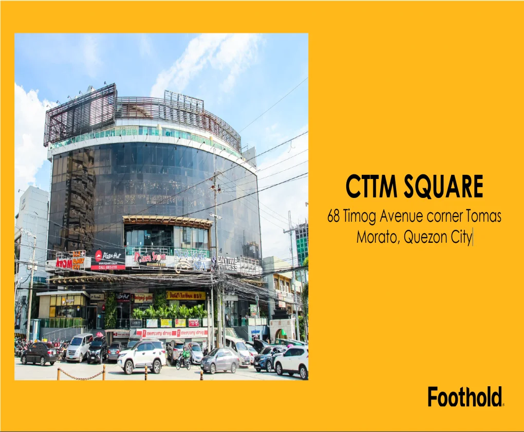 Cttm Square | 313sqm Commercial Space for Rent in Quezon City
