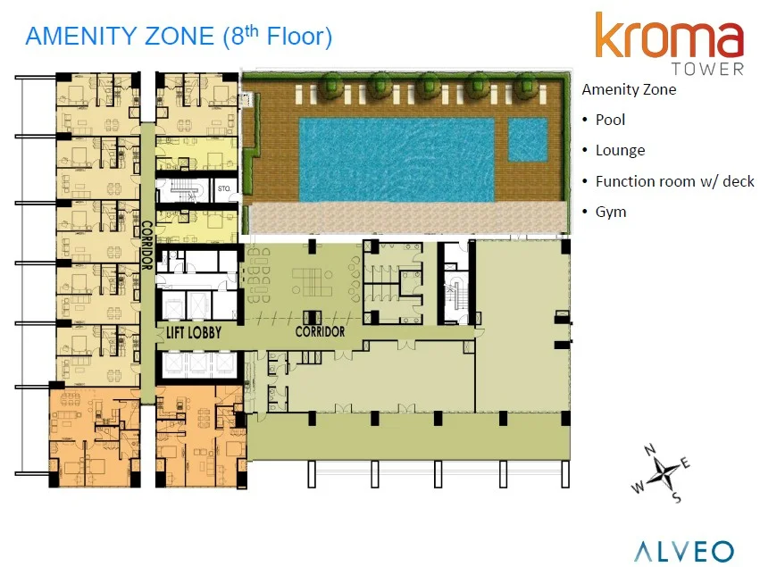 Kroma Tower | 2BR 94sqm Condo for Sale in Makati City