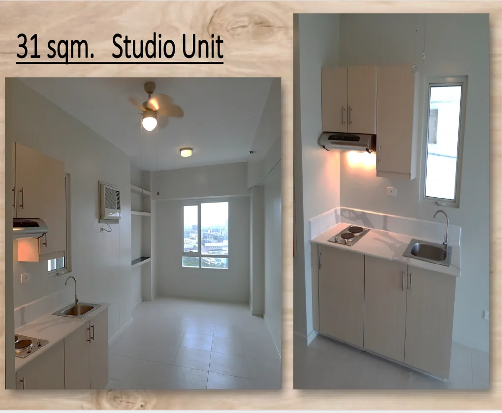 The Columns | Studio 31sqm Condo for Sale in Makati City - Legazpi Village