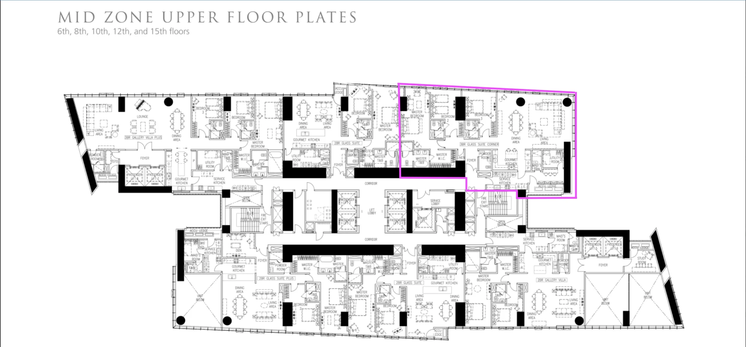 Park Central Towers | 3BR 243sqm Condo for Sale in Makati City