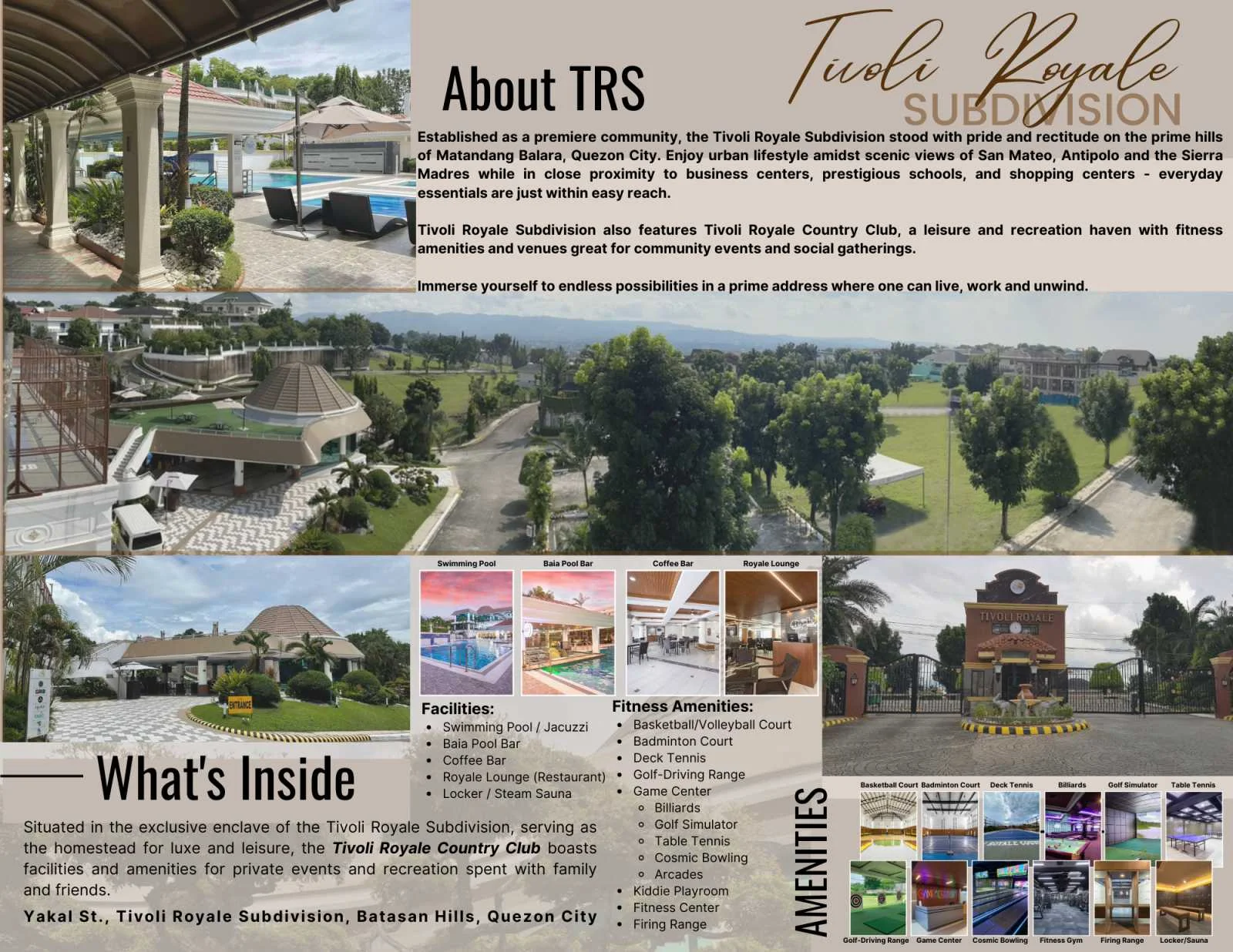Tivoli Royale | Lot for Sale in Quezon City