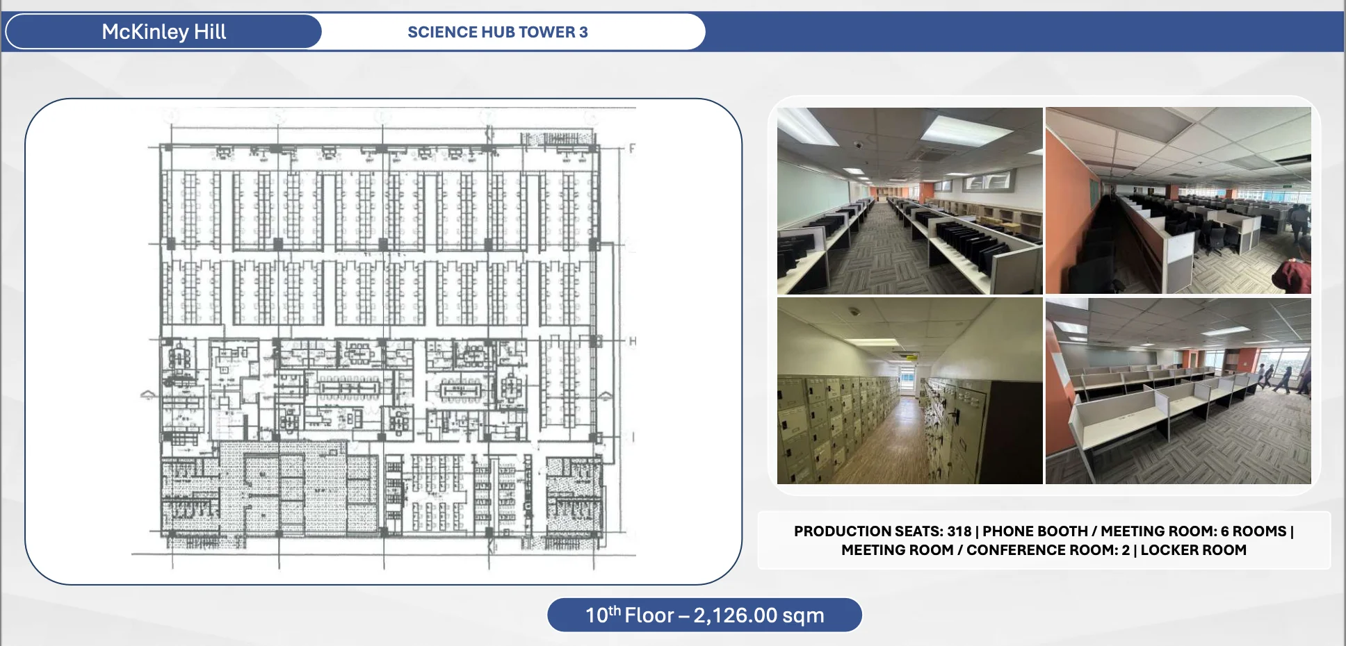 Science Hub | 2126sqm Office Space for Rent in Taguig City - Mckinley