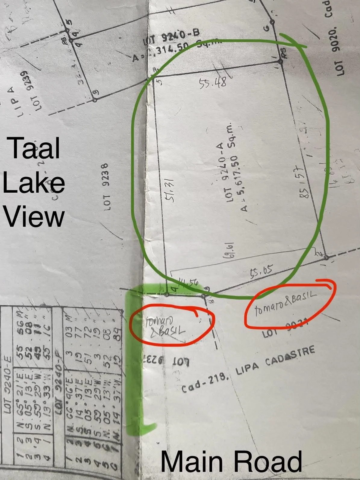 Mataasnakahoy Lipa Batangas | Lot for Sale in Batangas