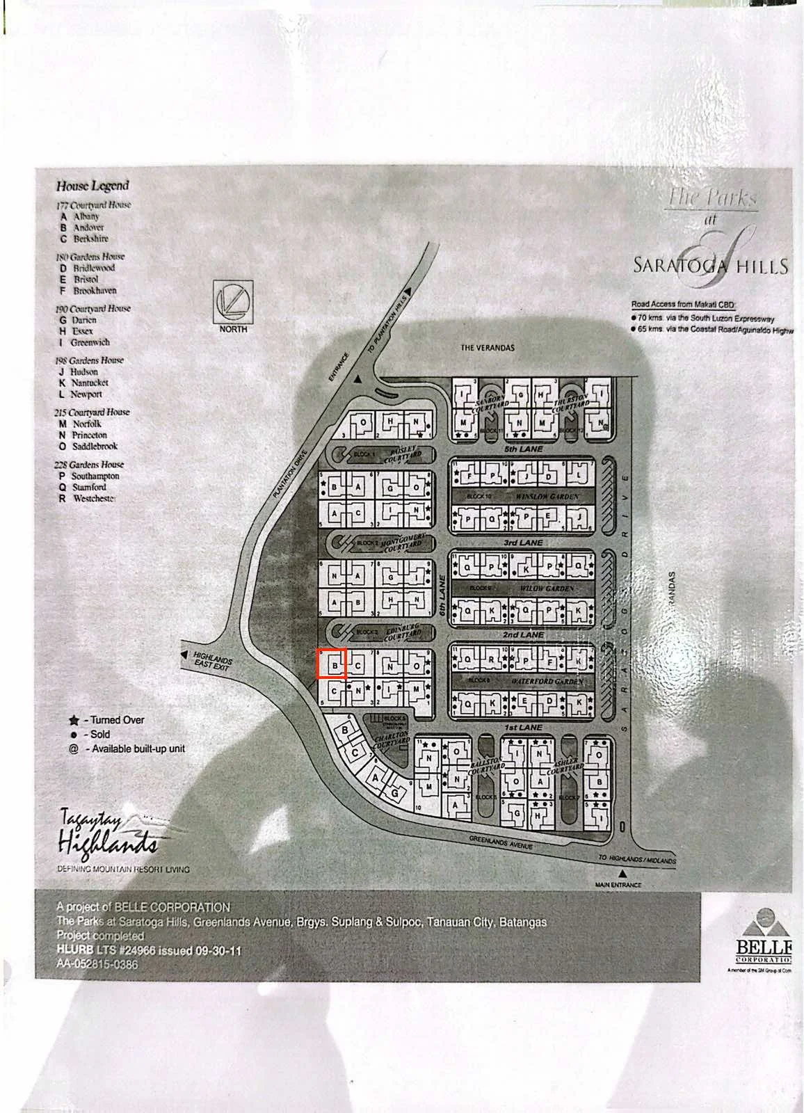 The Parks At Saratoga Hills | Lot for Sale in Batangas