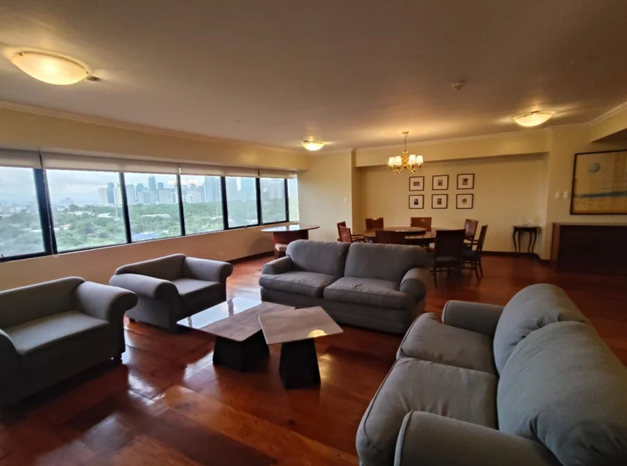 Pacific Plaza Condominium | 3BR 285sqm Condo for Rent in Makati City