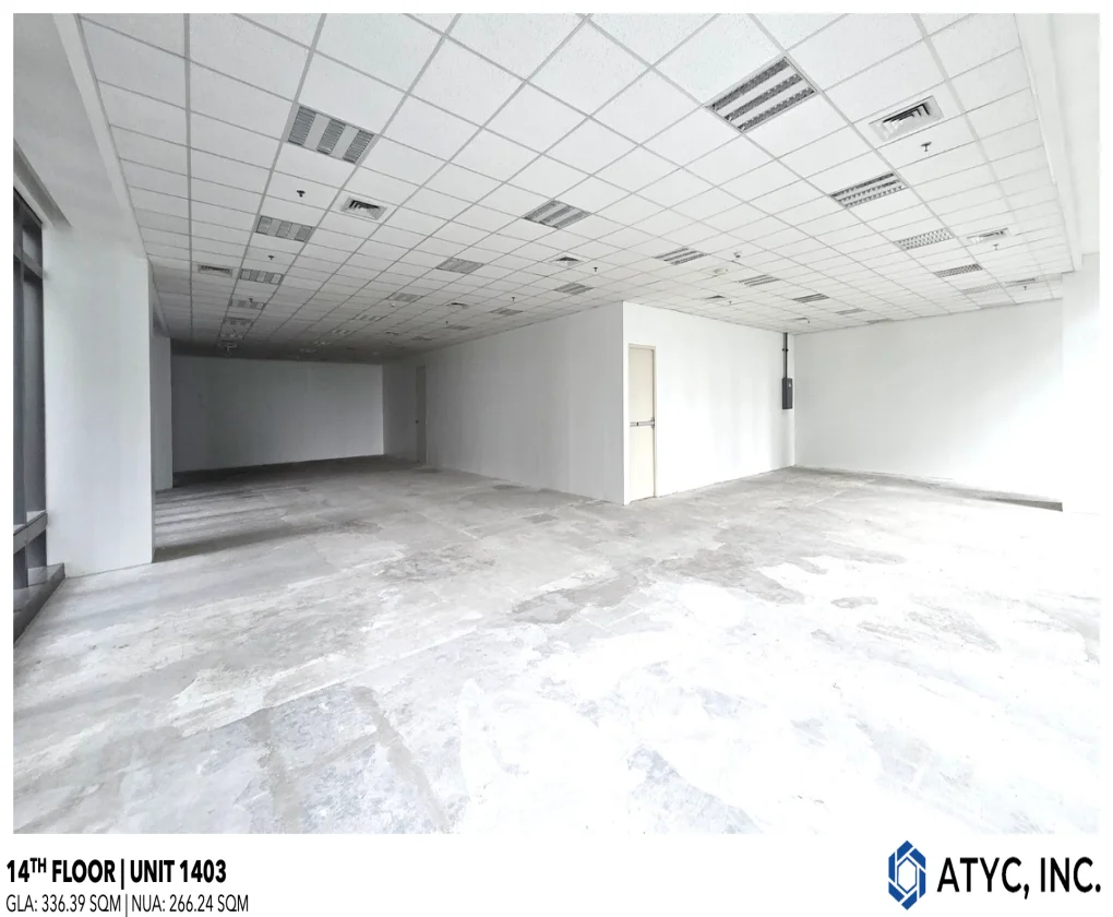 A.t. Yuchengco Centre | 336sqm Office Space for Rent in Taguig City