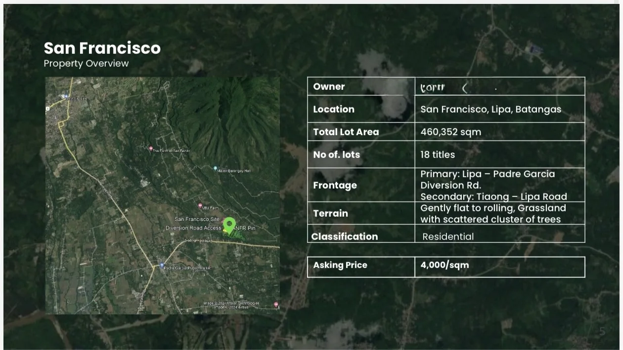 Lipa Batangas Vacant Lot | Lot for Sale in Batangas