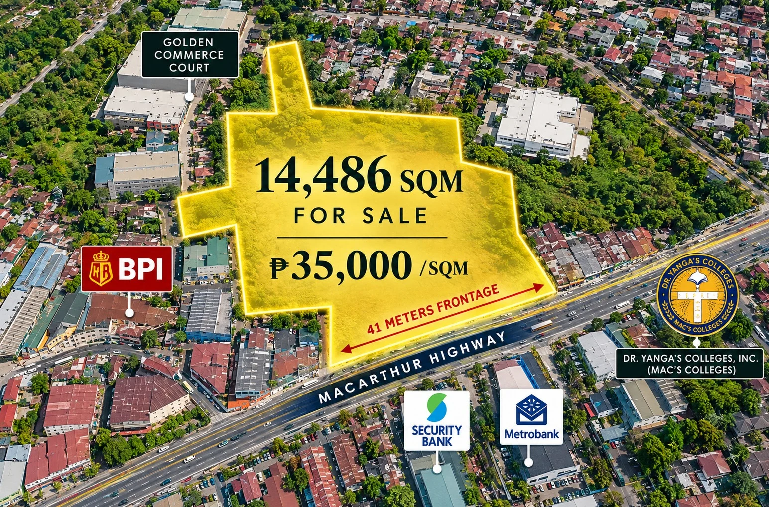 Macarthur Highway Commercial Lot | Lot for Rent in Bulacan