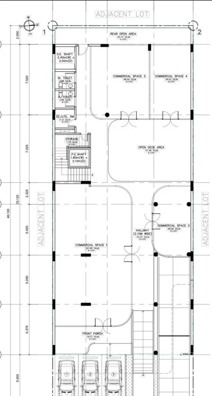 White Plains Qc Commercial Spaces For Lease | 103sqm Commercial Space for Rent in Quezon City