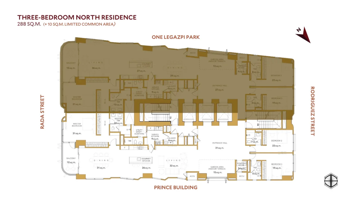Eluria | 3BR 288sqm Condo for Sale in Makati City