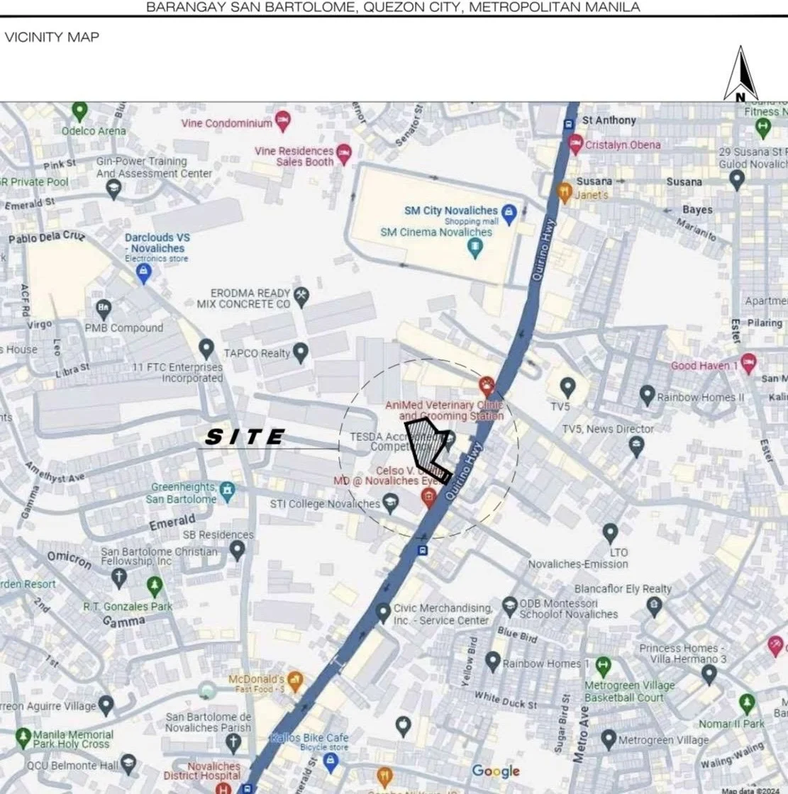 Commercial Lot Along Novaliches, Qc | Lot for Sale in Quezon City