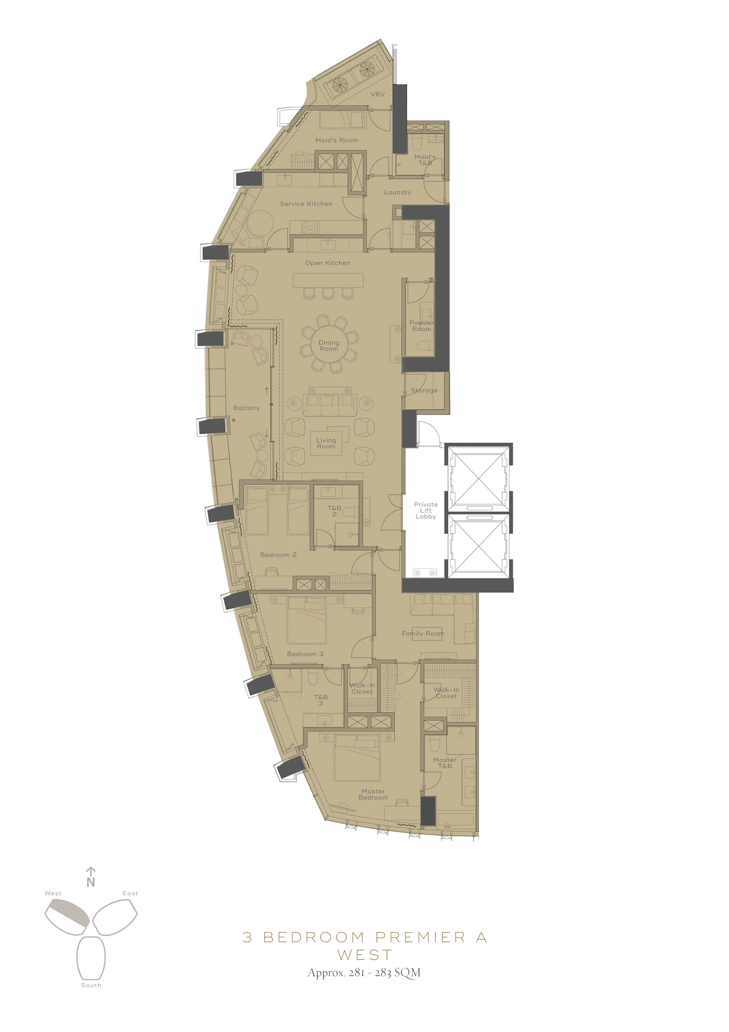 Aurelia Residences | 3BR 281sqm Condo for Sale in Taguig City - Bgc