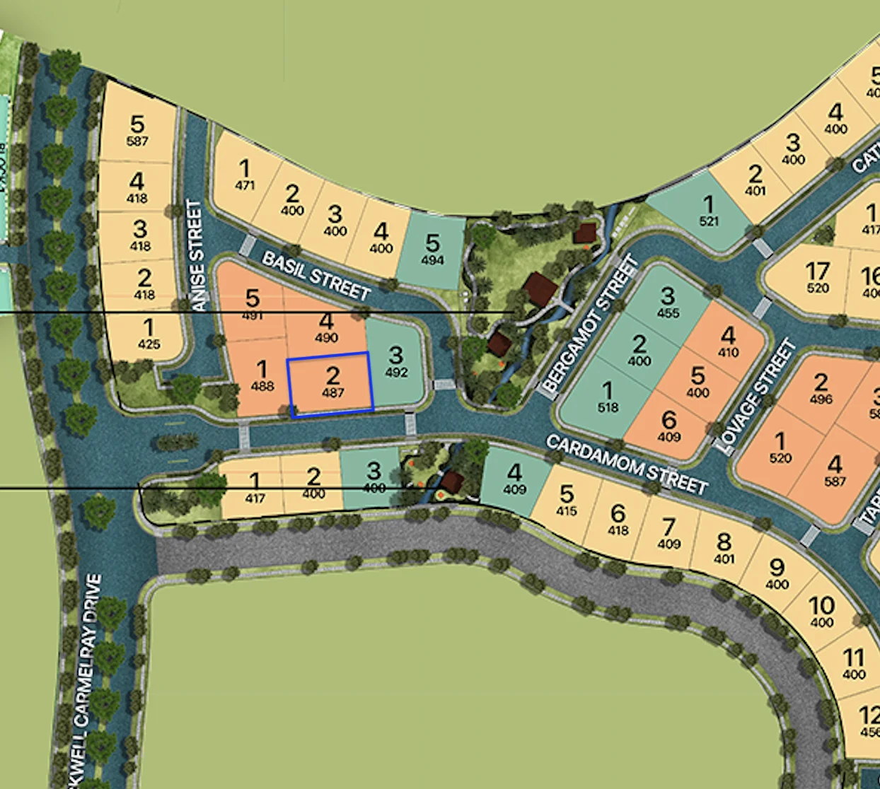 Rockwell South At Carmelray | Lot for Sale in Laguna