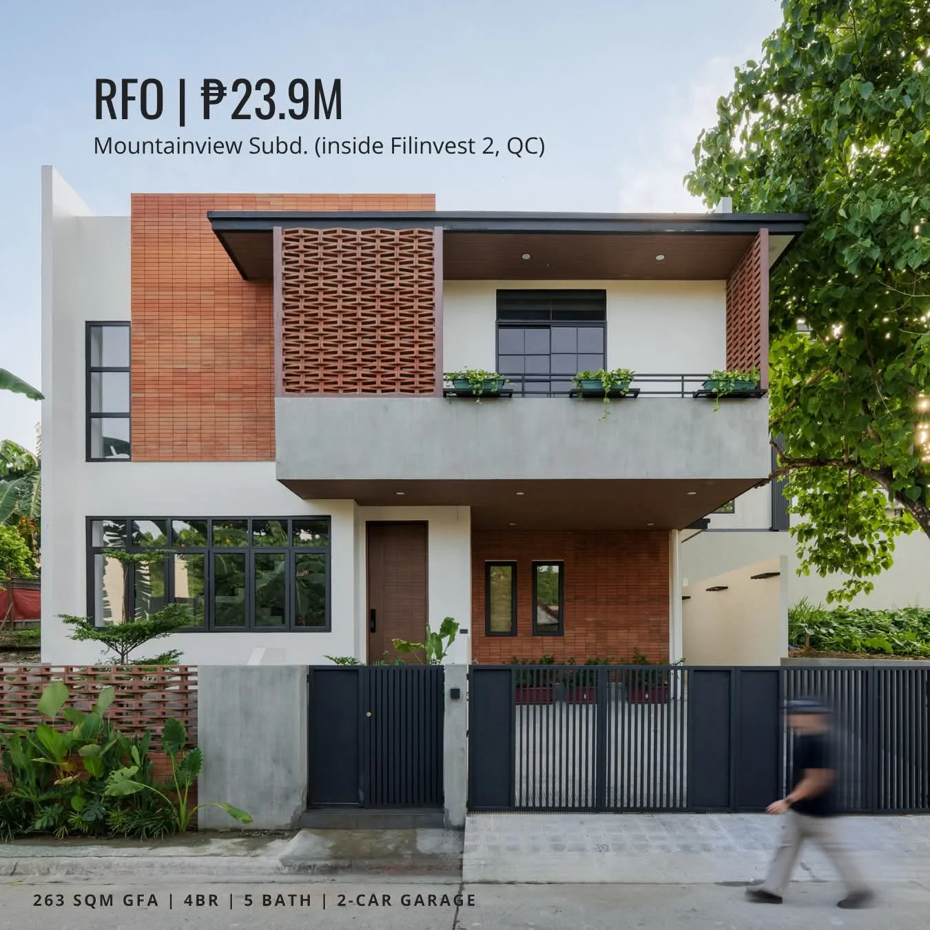 Filinvest 2 - Mountainview Subdivision | 4BR 263sqm House & Lot for Sale in Quezon City