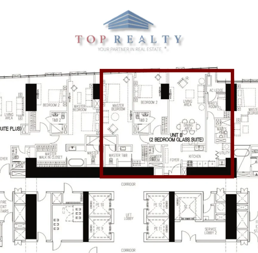 Park Central Towers | 2BR 153sqm Condo for Sale in Makati City