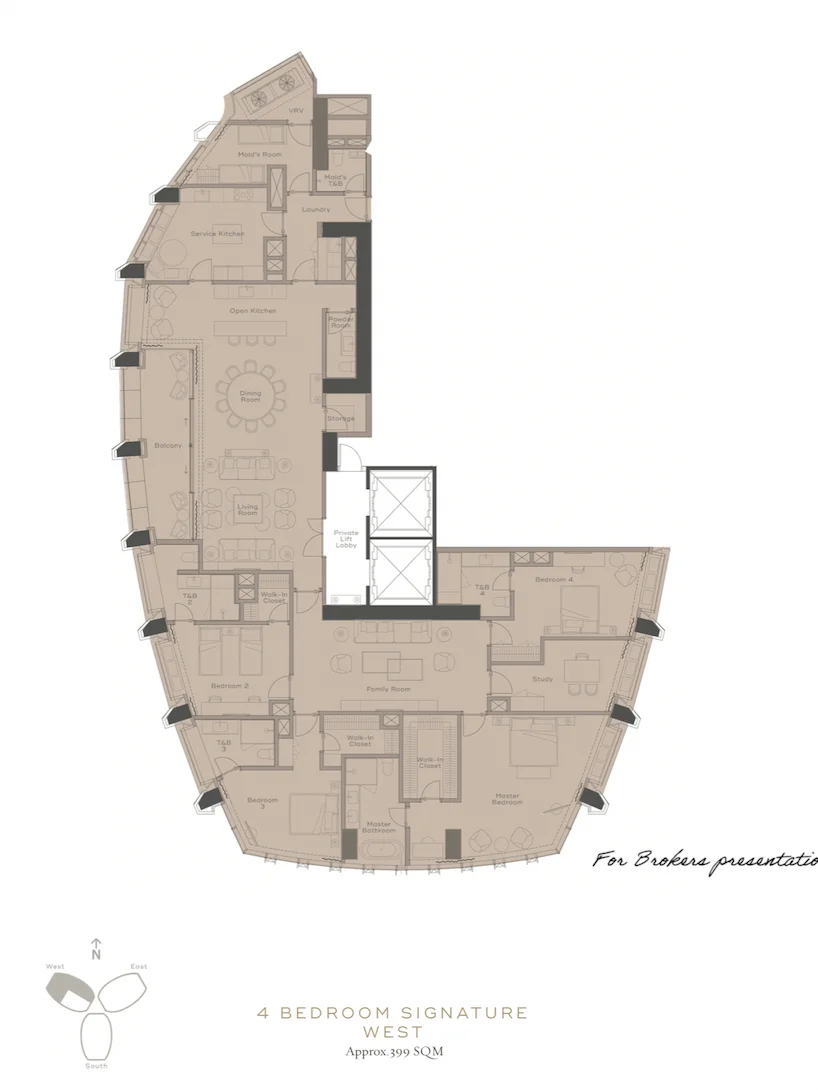 Aurelia Residences | 4BR 399sqm Condo for Sale in Taguig City - Bgc