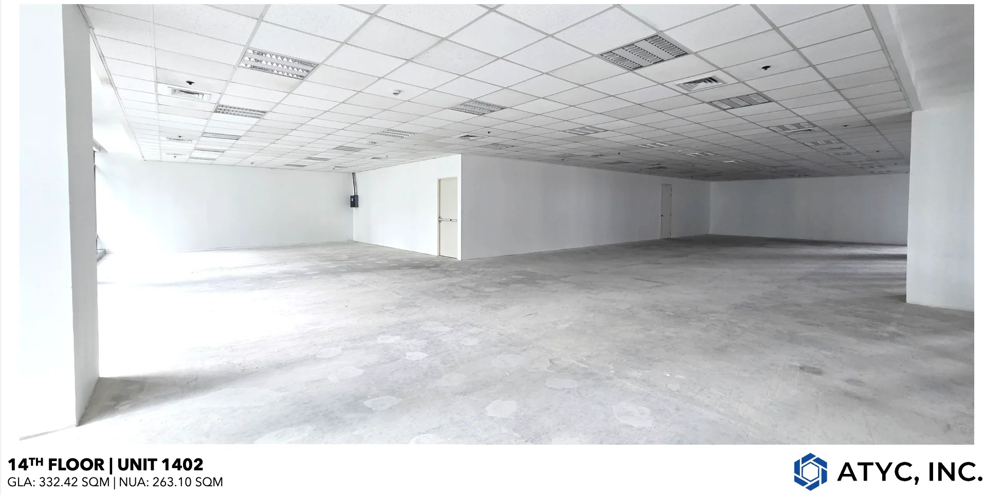 A.t. Yuchengco Centre | 332sqm Office Space for Rent in Taguig City