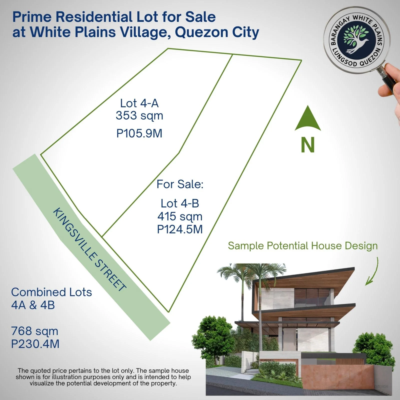 White Plains | 415sqm Lot for Sale in Quezon City