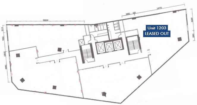 757.95 sqm Office Space for Rent in Mandaluyong City (TG-RA98.19-MKT)