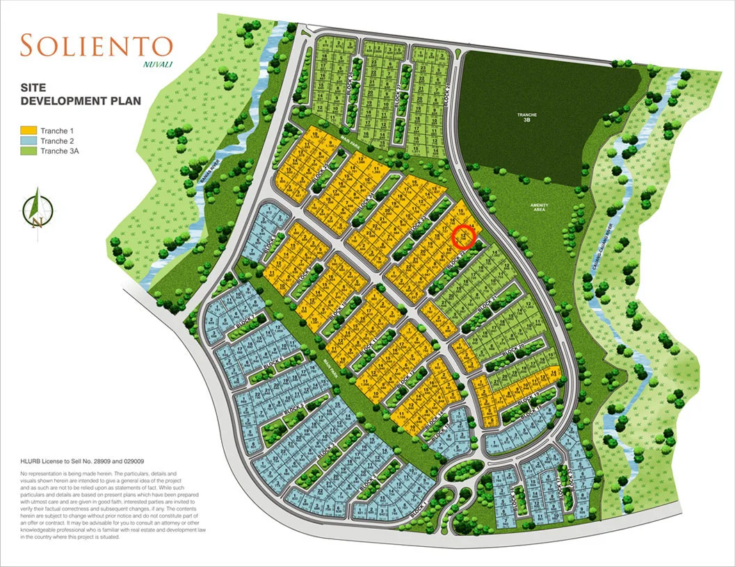 Lot for Sale in Soliento Nuvali - Calamba Laguna