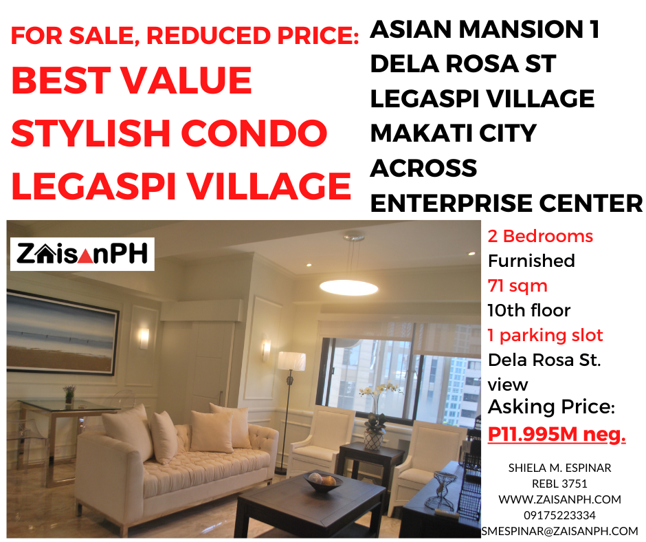 : Premium 2BR Condo For Sale in ASIAN MANSION