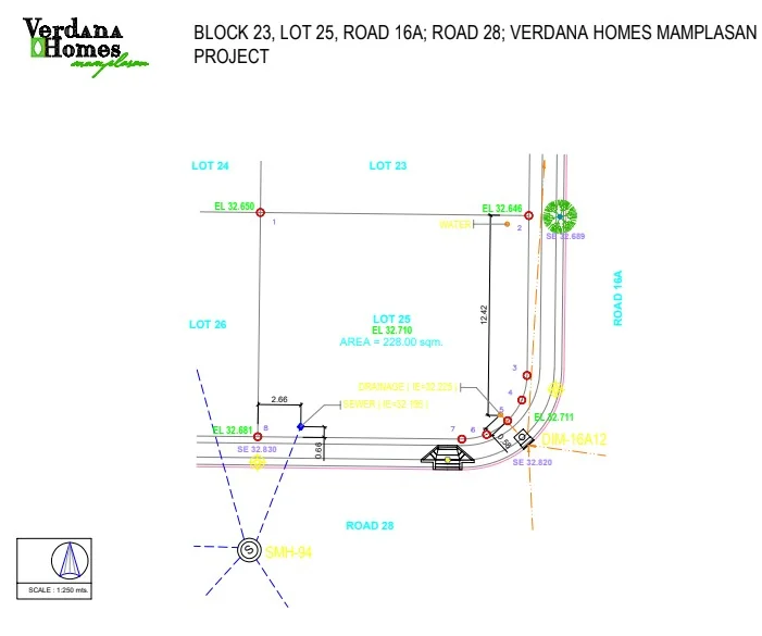 Lot for Sale in Verdana Homes Mamplasan Laguna