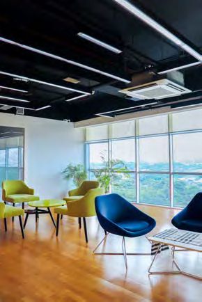 Two Whole Floors Fully- Furnished & Fully- Fitted Office Space for Lease in Ortigas Center Pasig with 24/7 Accessibility