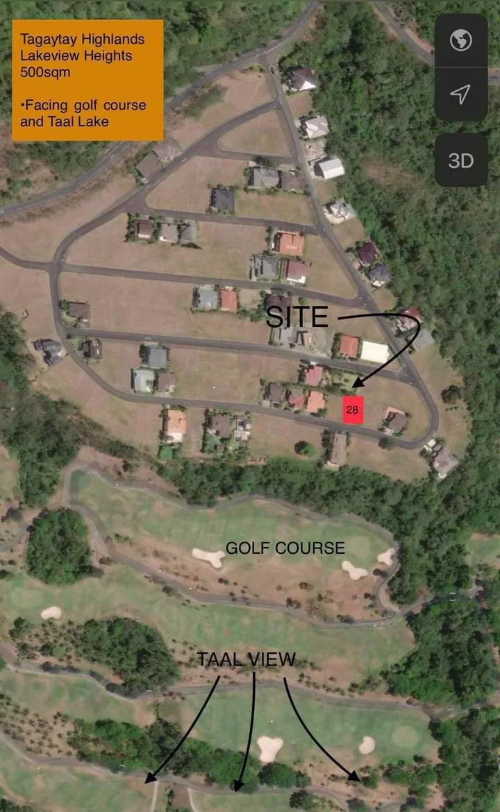 Lot for Sale in Tagaytay Highlands Lakeview Heights