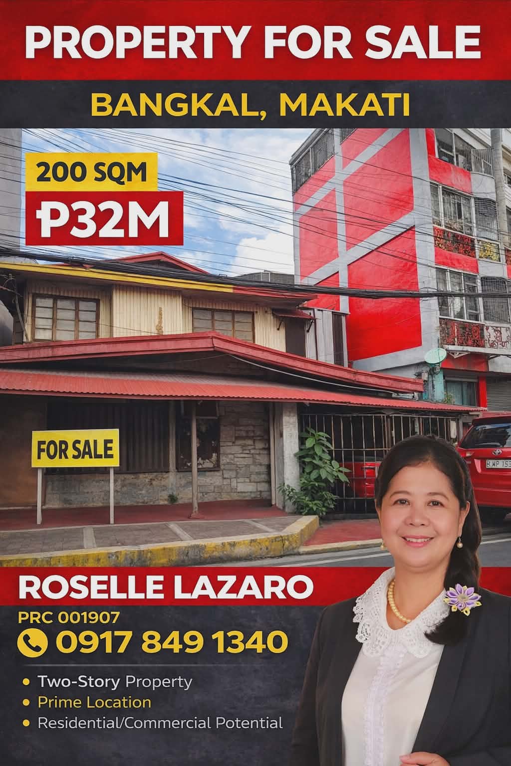 House for Sale at Bangkal Makati