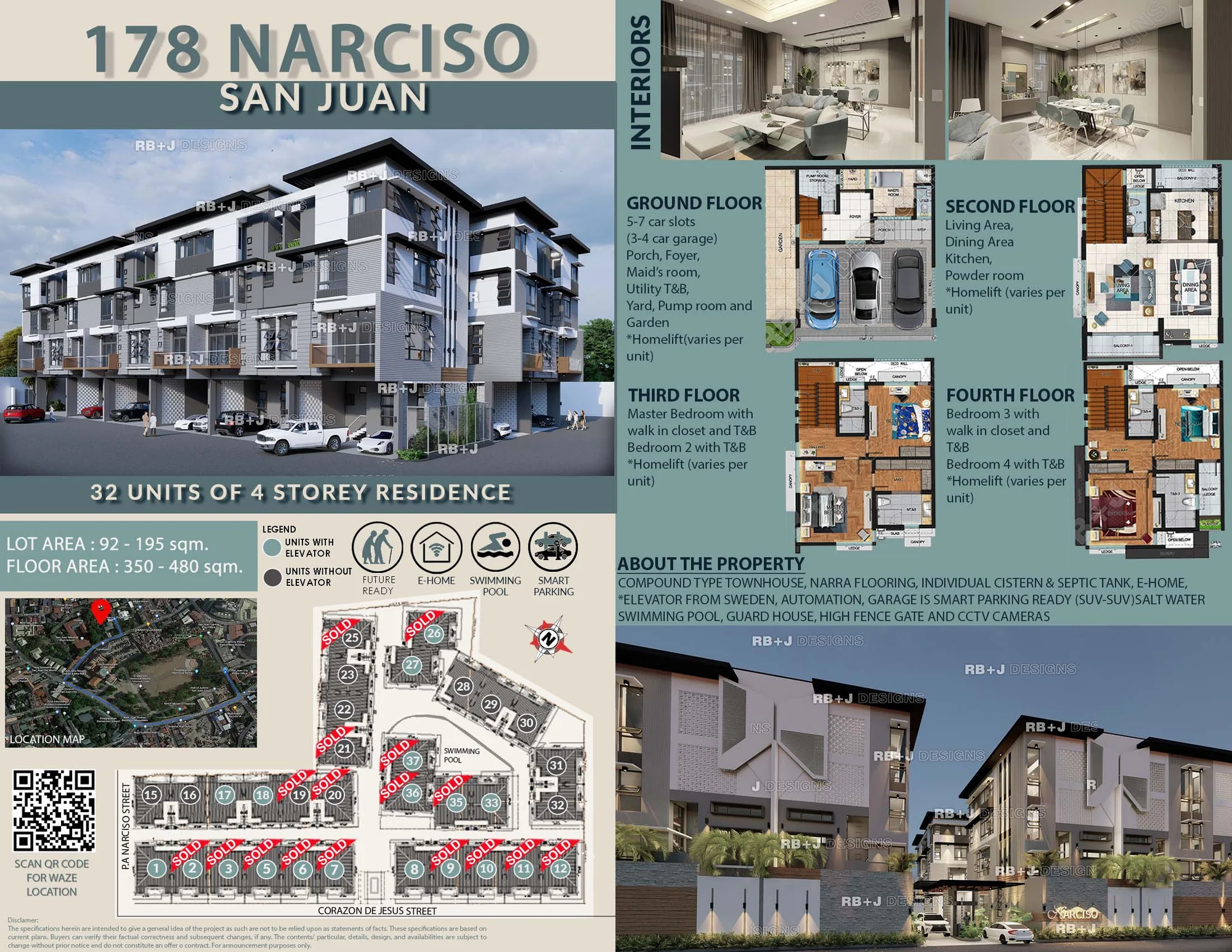 4 Bedroom Townhouse/Duplex/Compound for Sale in 178 Narciso