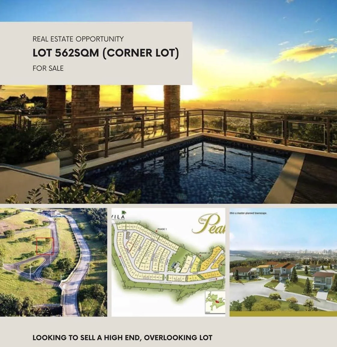Lot for Sale in The Peak Prestige By Filinvest
