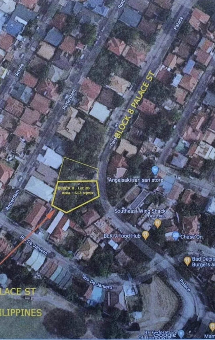 Lot for Sale in Bf International Las Pinas City