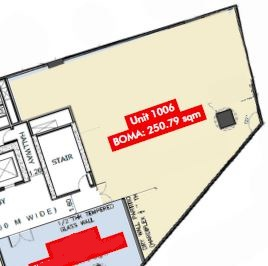 250.79 sqm Office Space for Rent in Mandaluyong City (TG-RA98.17-MKT)