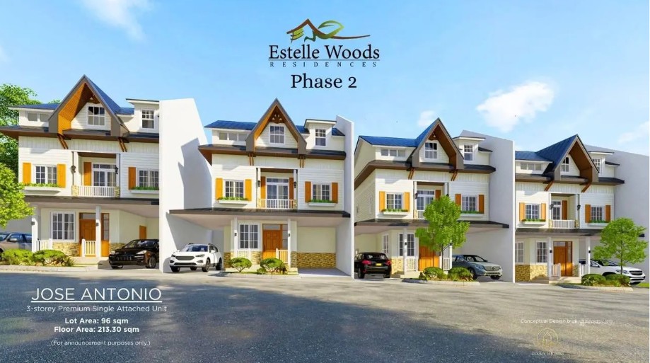 Spacious 5-Bedroom Single-Attached with Attic For Sale in Estellewoods Budlaan Talamban Road Cebu City