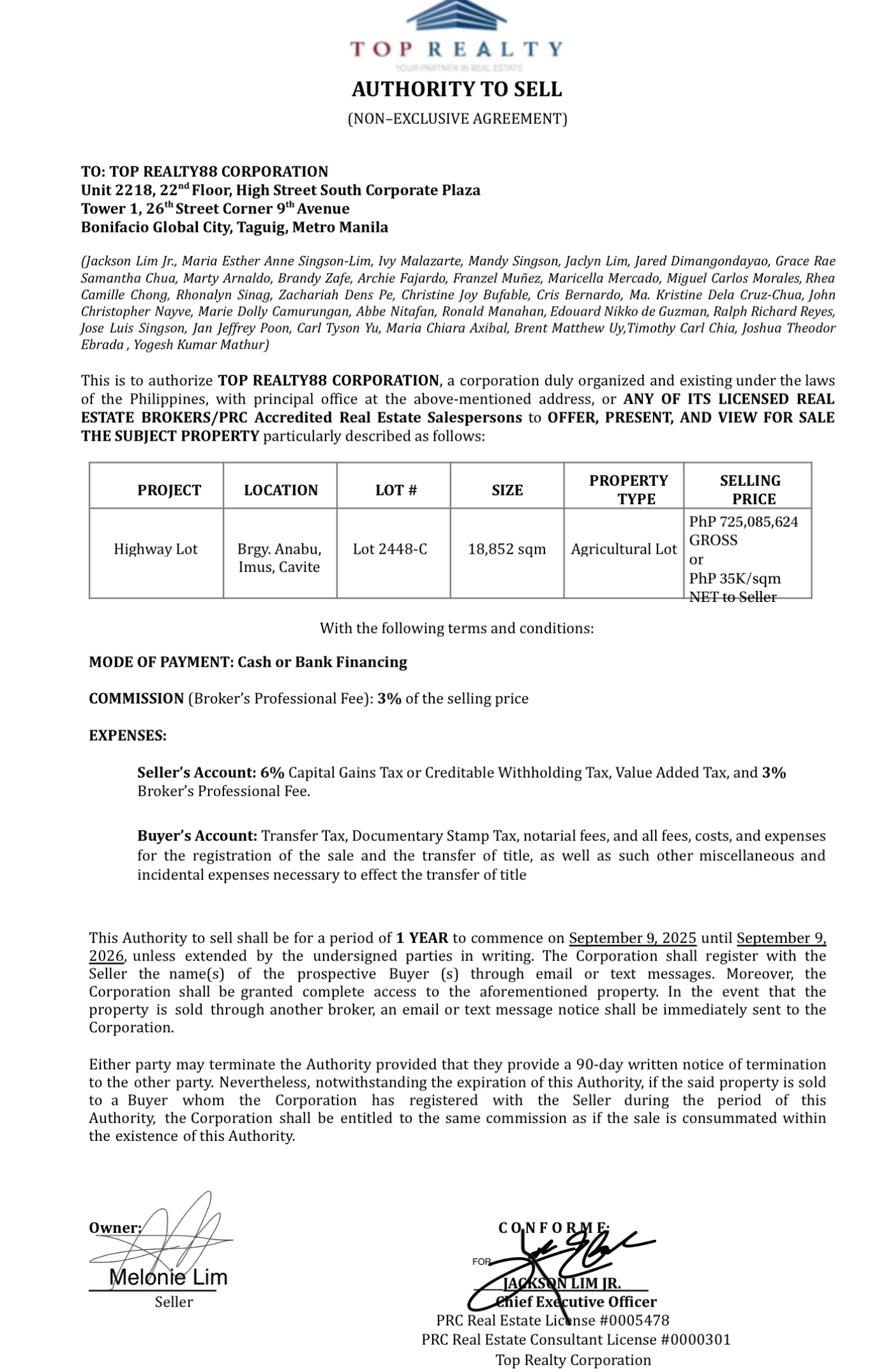 Lot for Sale in Imus