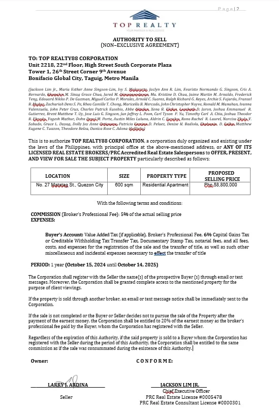 2 Bedroom House & Lot for Sale in Diliman