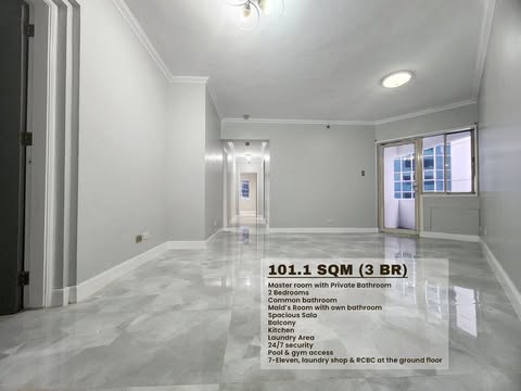 3-Bedroom Condo Unit for Rent in Pasig City (TG-RA104-MKT)